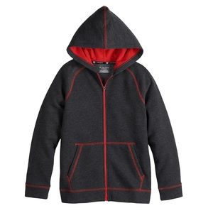 NWT Boys Tek Gear Zip Jacket